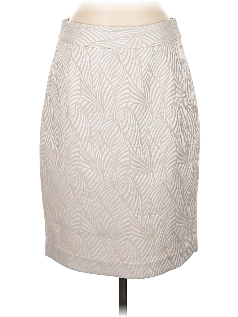 Pre-owned Calvin Klein Formal Skirt In White