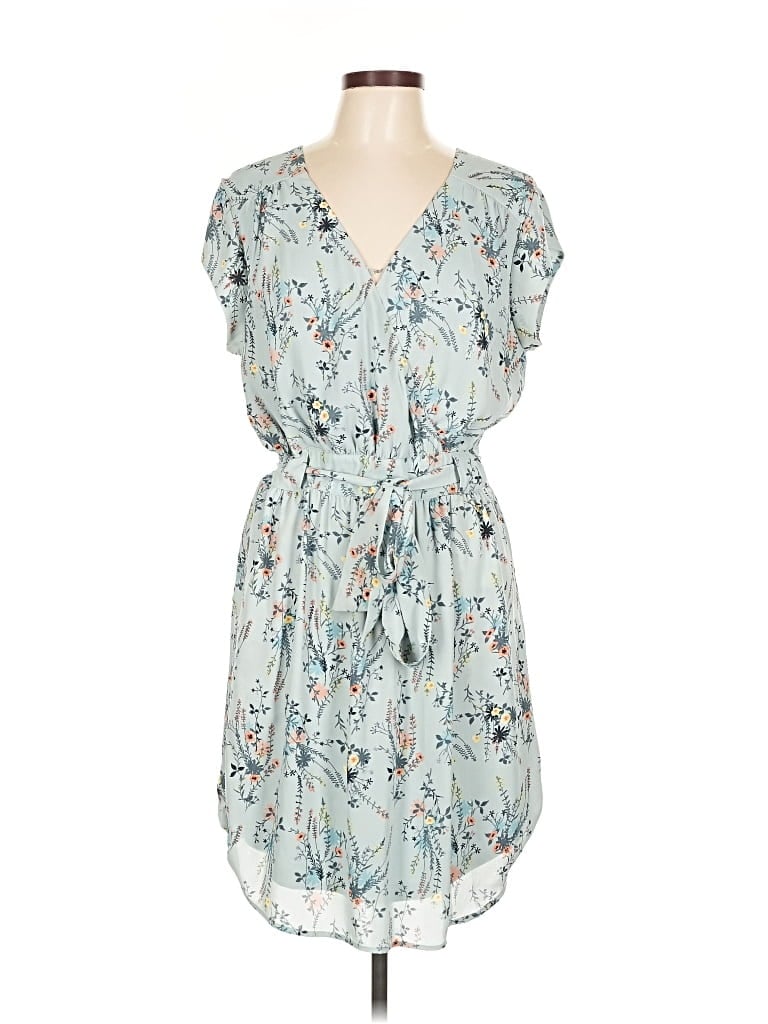 Pre-owned Dr2 Casual Dress In Blue