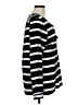 Gap 100% Polyester Stripes Black Long Sleeve Top Size M - photo 4