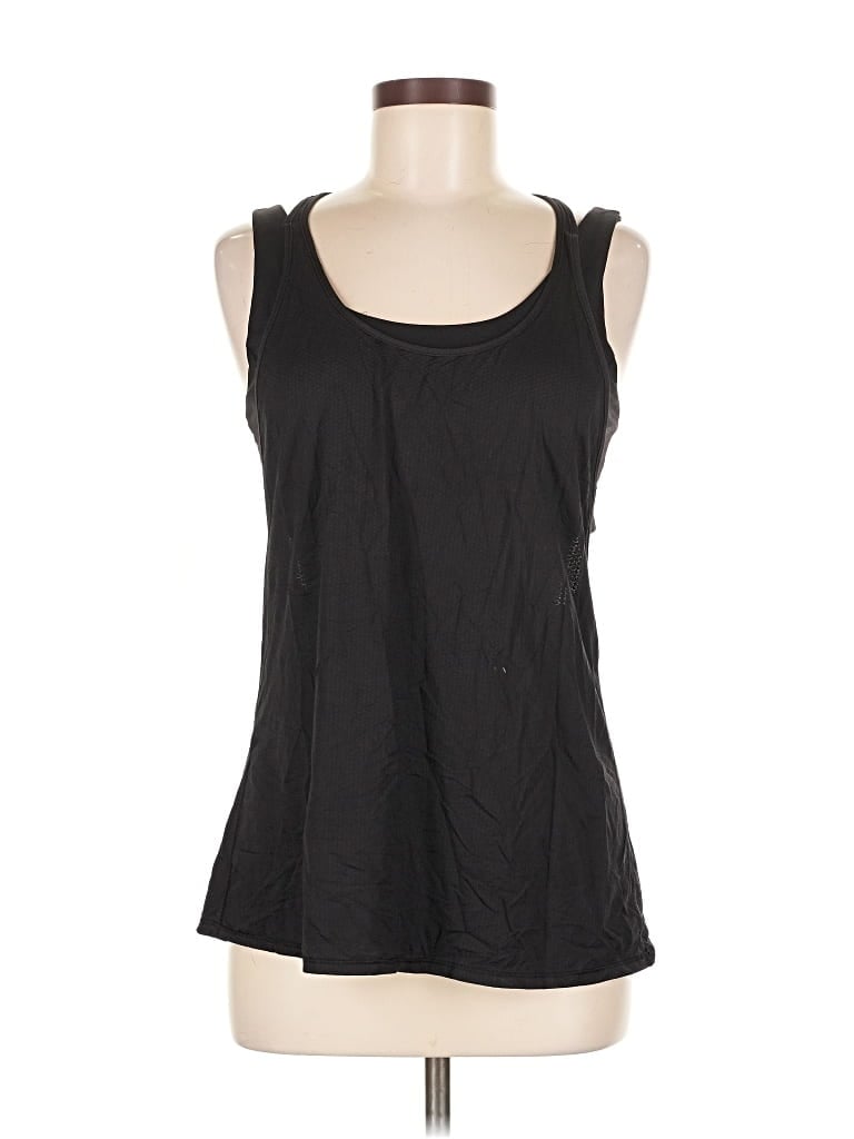 Pre-owned Lululemon Athletica Active Tank Top In Black