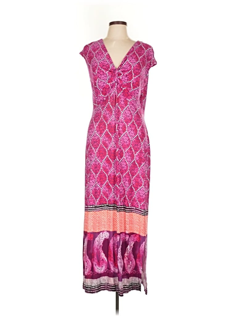Pre-owned Chico's Casual Dress In Pink