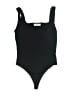 Babaton Solid Black One Piece Swimsuit Size S - photo 1
