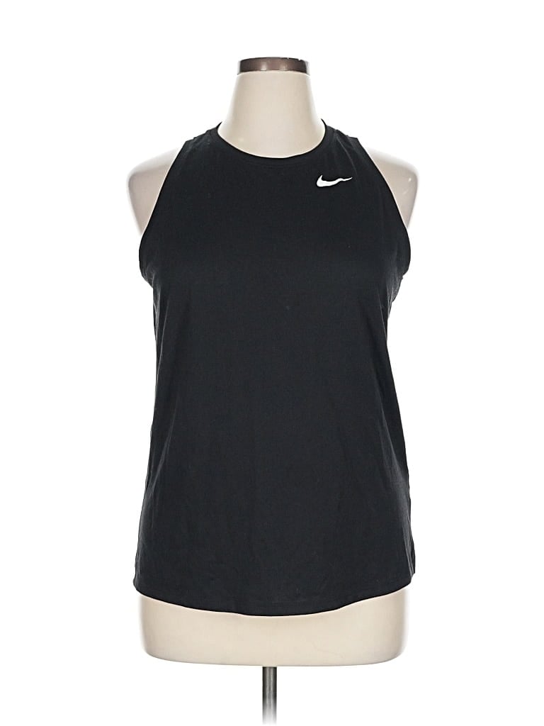 Pre-owned Nike Active Tank Top In Black