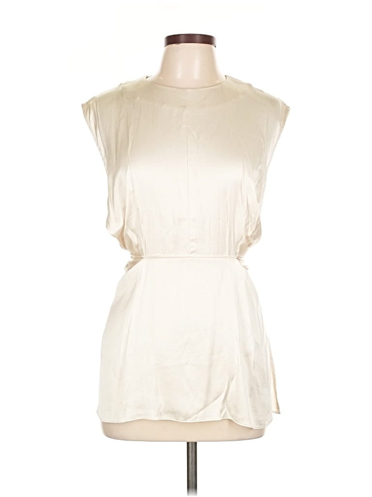Pre-owned H&m Cocktail Dress In White