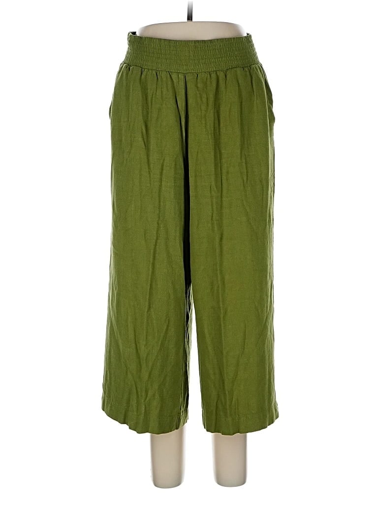 Pre-owned Double Zero Casual Pants In Green