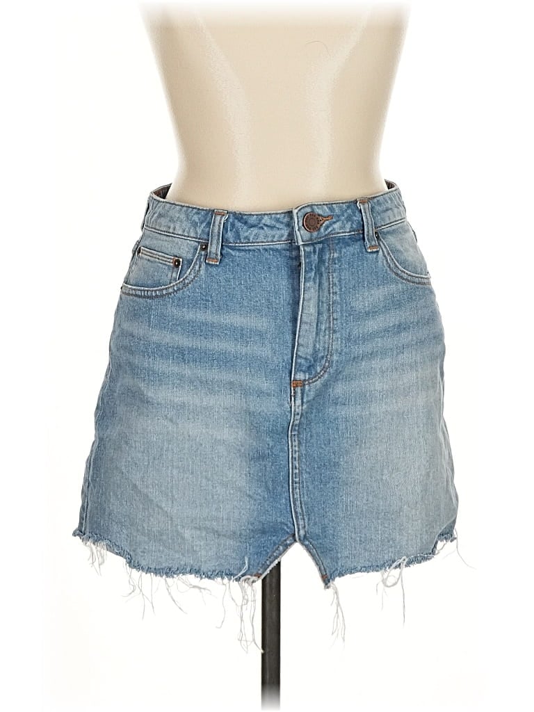 Pre-owned Bdg Denim Skirt In Blue