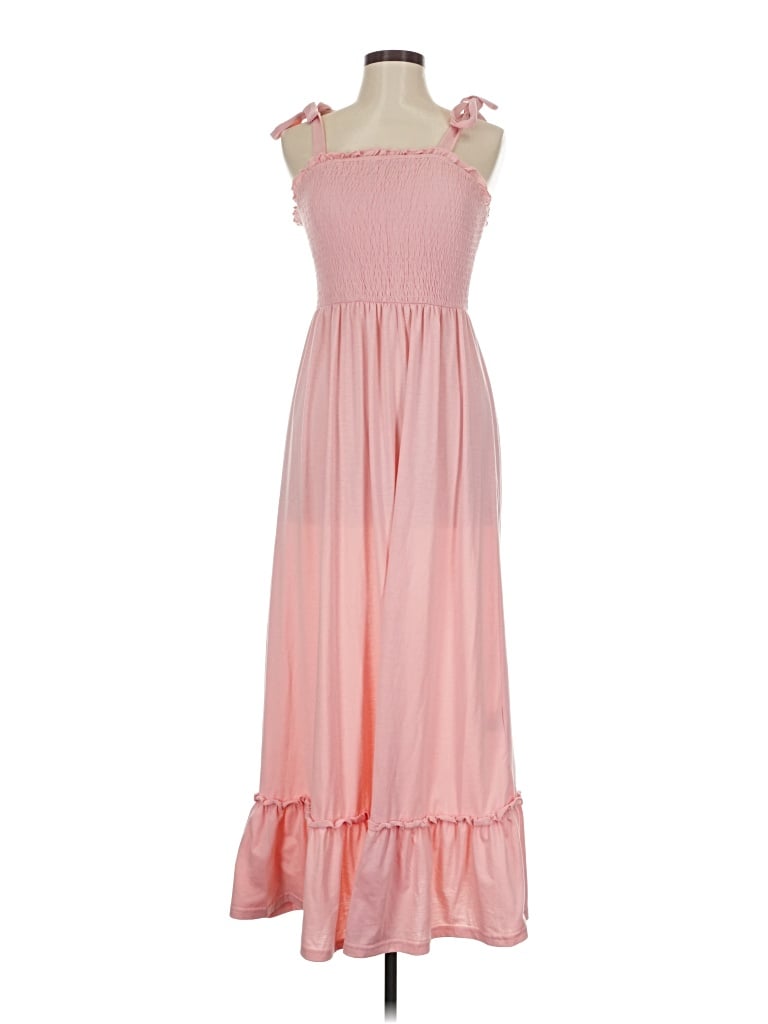 Pre-owned Assorted Brands Casual Dress In Pink