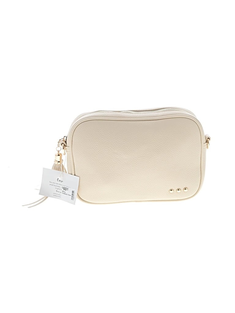 Pre-owned Assorted Brands Crossbody Bag In White