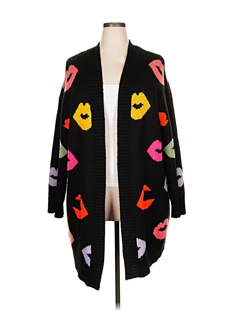 Pre-owned Torrid Cardigan Sweater In Black