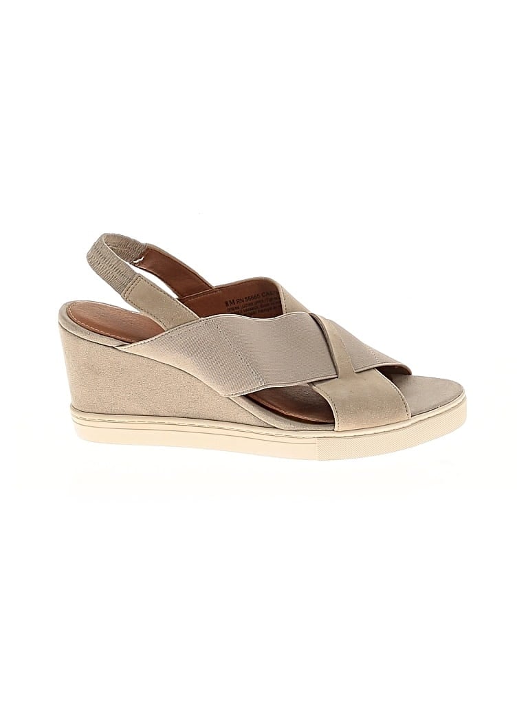 Pre-owned Caslon Wedges In Gray