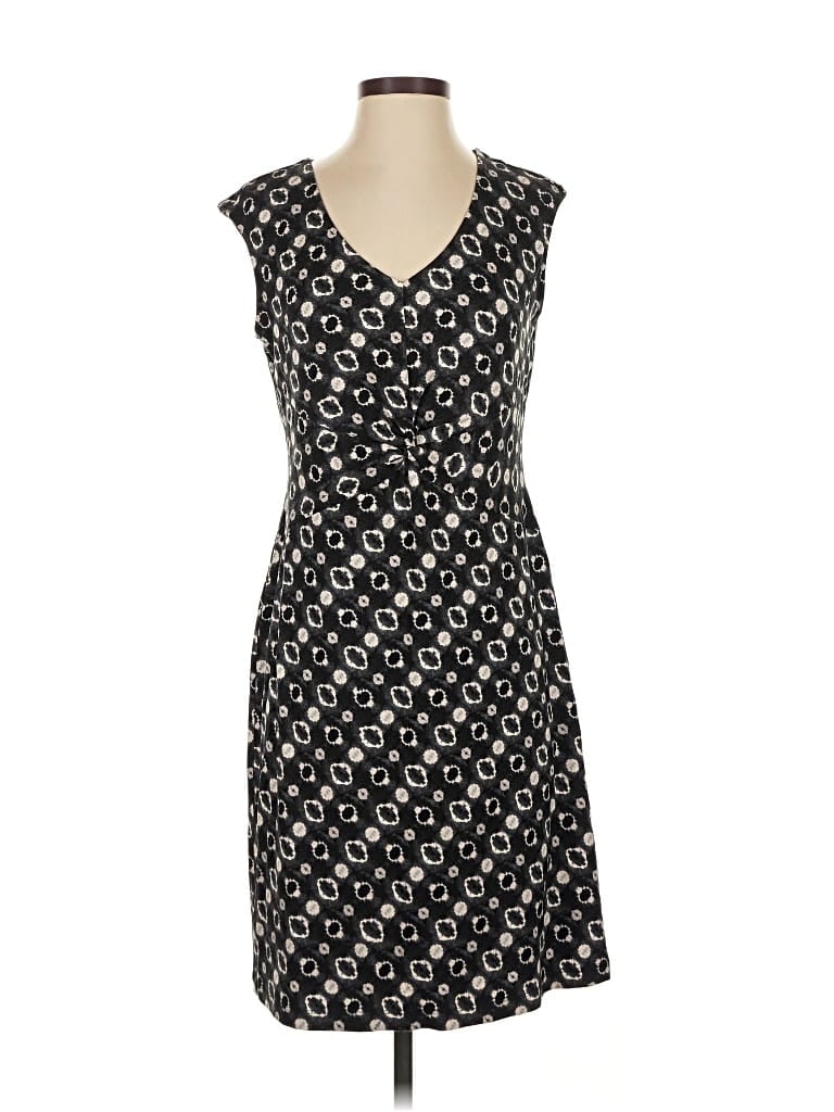 Pre-owned Nic + Zoe Casual Dress In Black