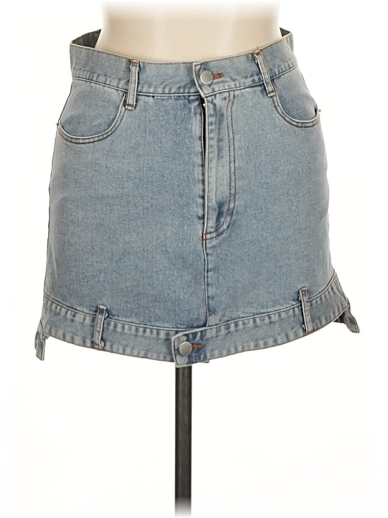 Emory Park Denim Skirt In Blue