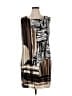 Dana Buchman 100% Polyester Graphic Brown Cocktail Dress Size 14 - photo 1