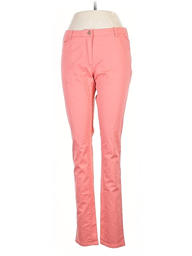 Pre-owned H&m Casual Pants In Pink