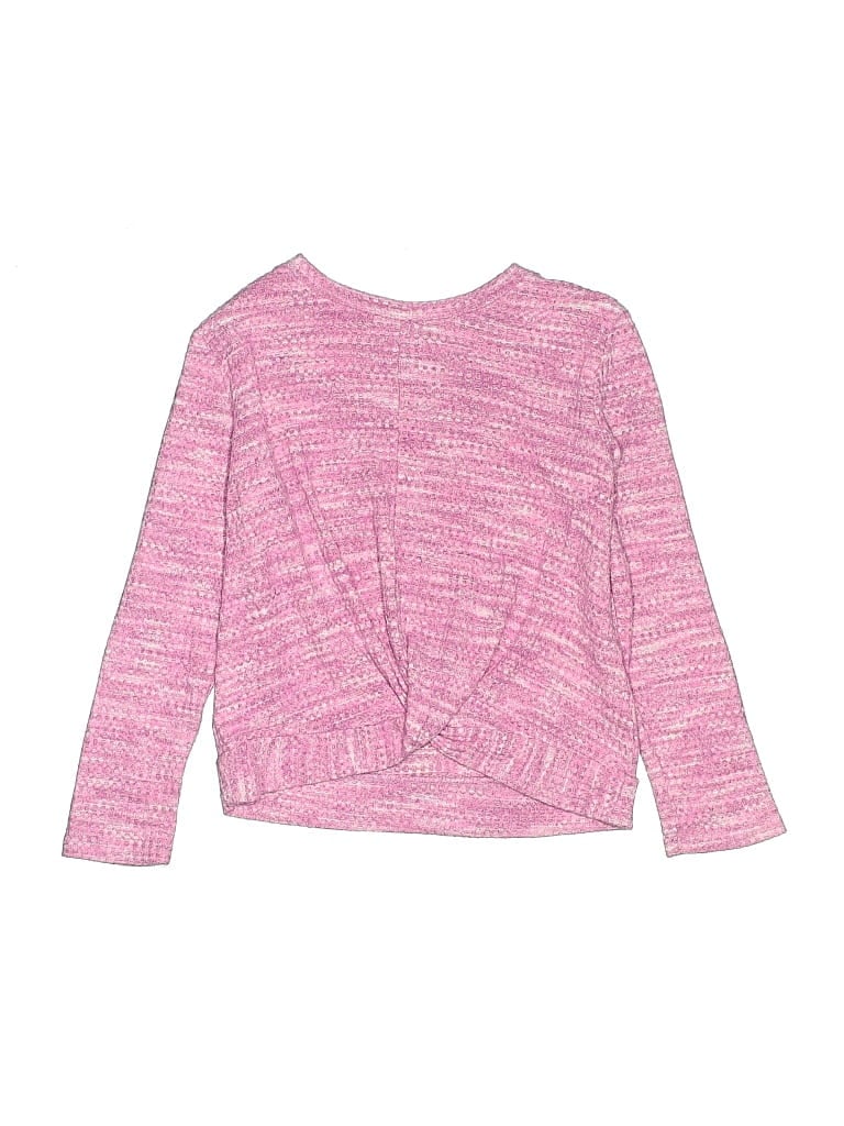 Pre-owned Jumping Beans Kids' Pullover Sweater In Pink