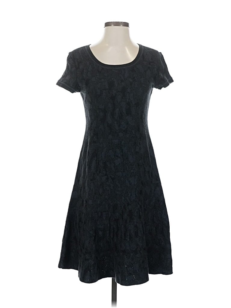 Pre-owned Peruvian Connection Casual Dress In Black