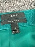 J.Crew 100% Wool Solid Teal Wool Skirt Size 0 - photo 4
