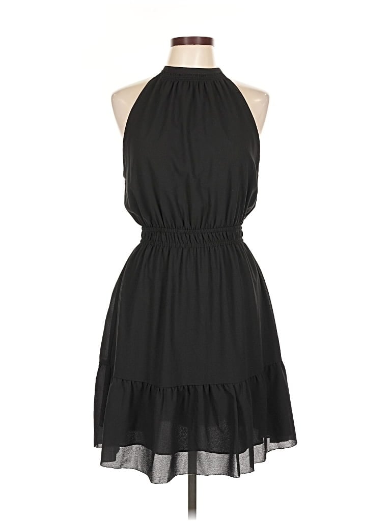 Pre-owned Wilfred Casual Dress In Black