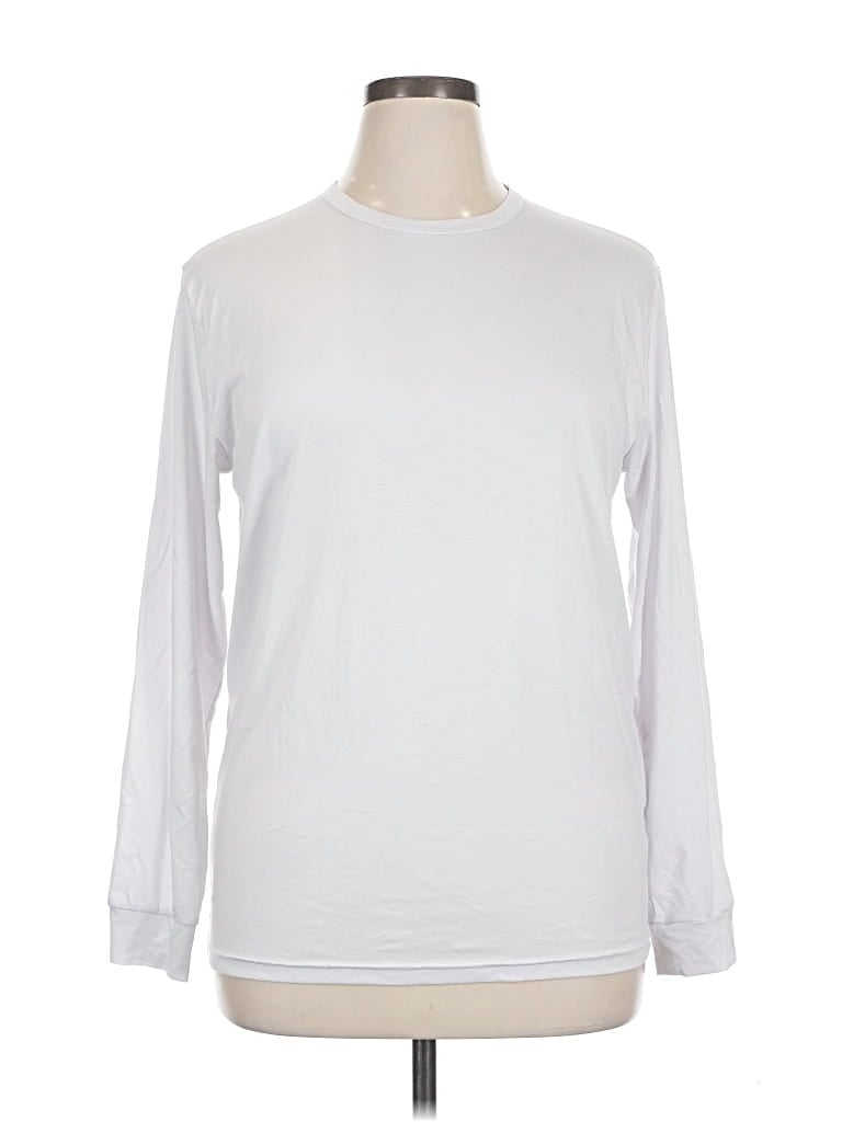 Pre-owned 32 Degrees Long Sleeve T-shirt In White
