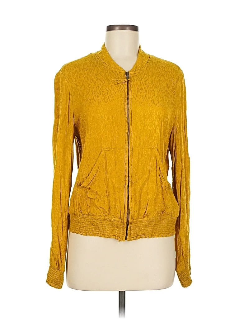 Pre-owned Maeve By Anthropologie Jacket In Yellow