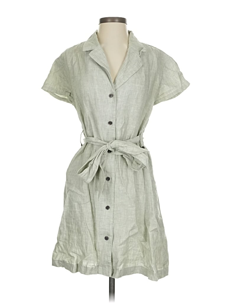 Pre-owned Tahari Casual Dress In Gray