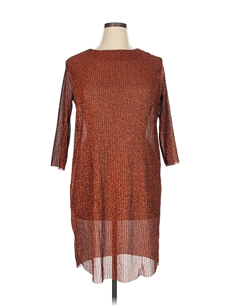 Pre-owned Asos Design Casual Dress In Brown