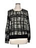ECI Black Long Sleeve Blouse Size XL - photo 1