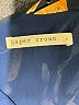 Paper Crown 100% Polyester Black Blue Jumpsuit Size 0 - photo 4