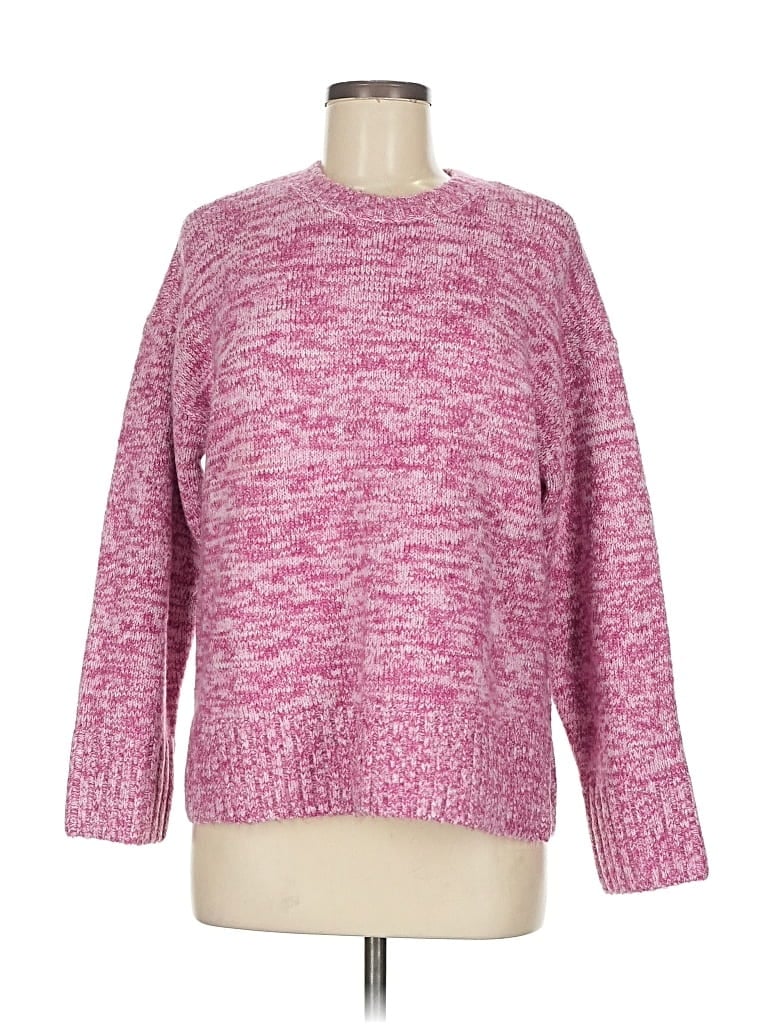 Pre-owned Ann Taylor Loft Pullover Sweater In Pink