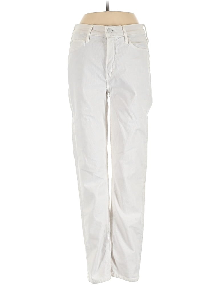 Pre-owned Mother Casual Pants In White