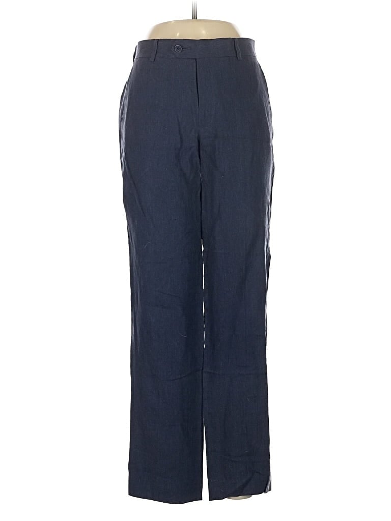 Pre-owned Bar Iii Linen Pants In Blue