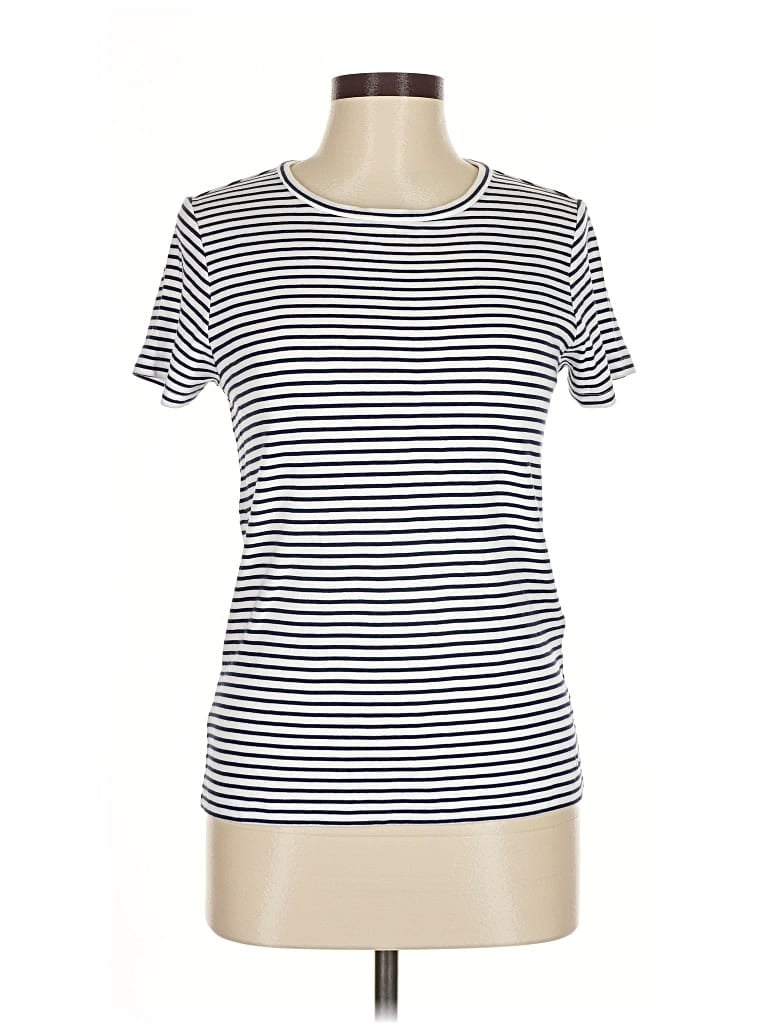 Pre-owned Vineyard Vines Short Sleeve T-shirt In White