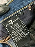 7 For All Mankind Hearts Blue Jeans Size 26 waist - photo 5