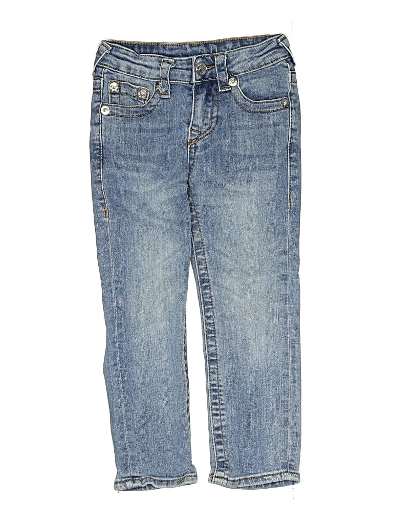 Pre-owned True Religion Kids' Jeans In Blue