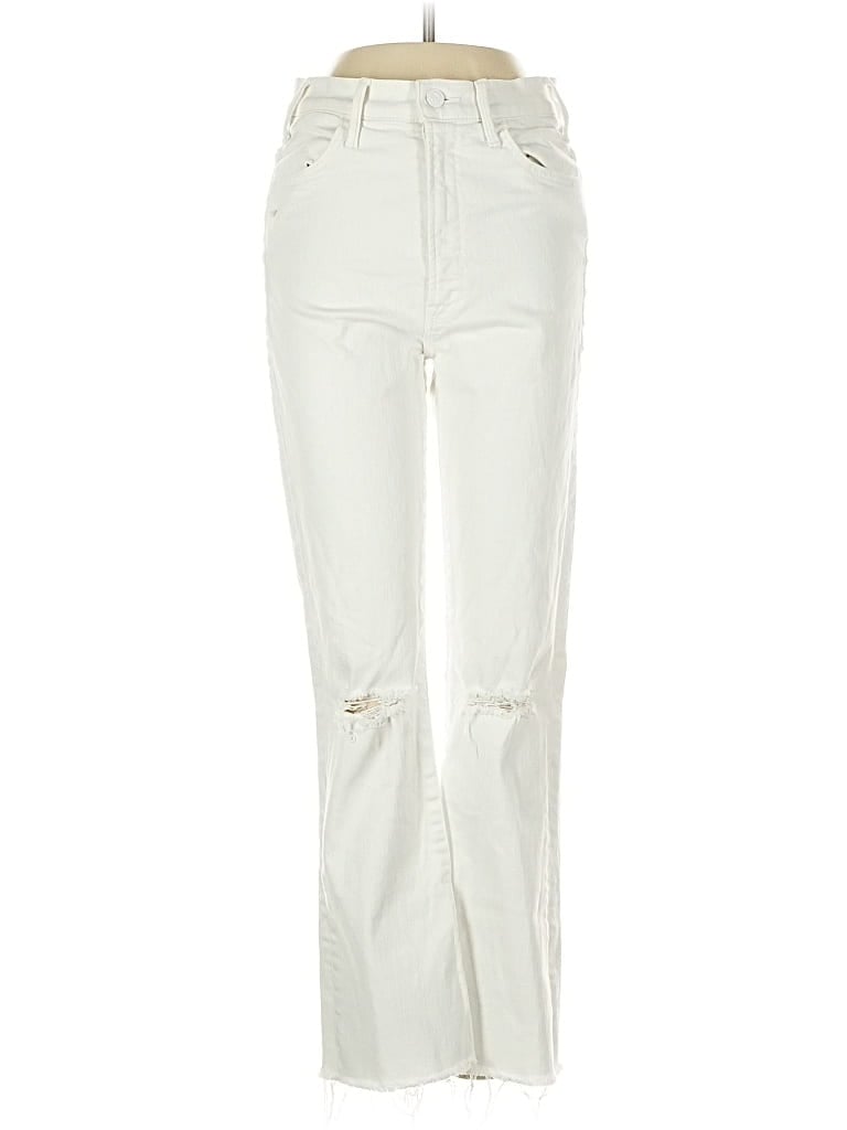 Pre-owned Mother Jeans In White