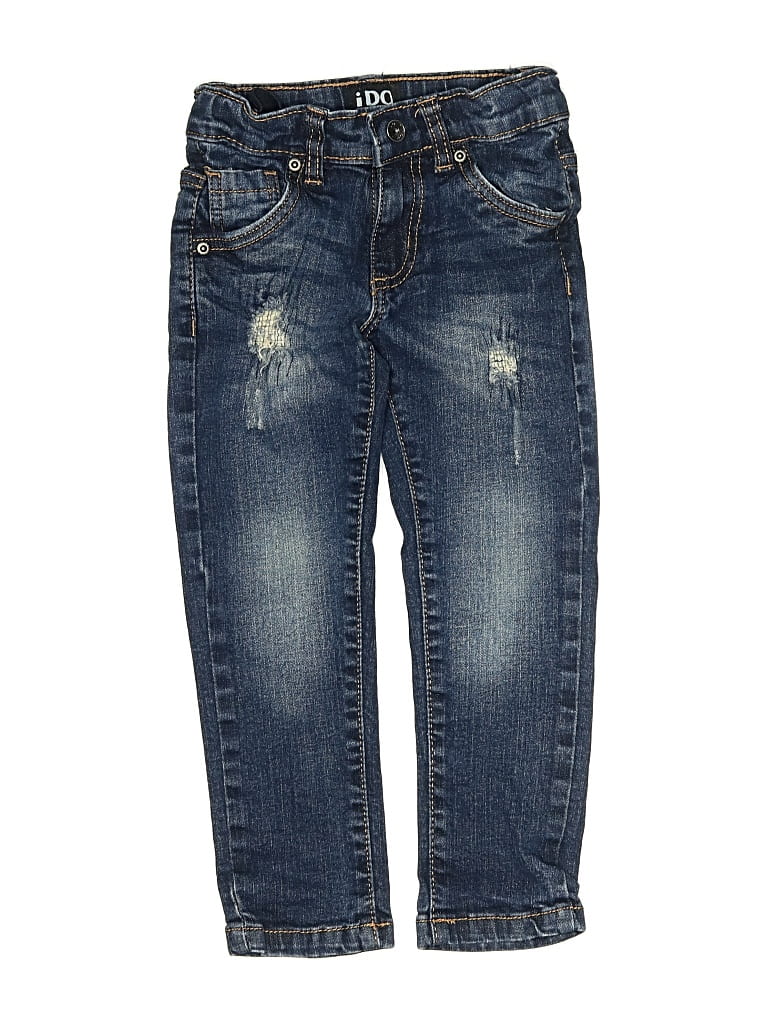 Pre-owned Assorted Brands Kids' Jeans In Blue