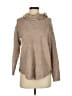AB Studio Tan Turtleneck Sweater Size S - photo 1