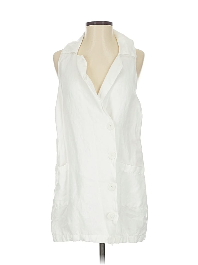 Pre-owned Show Me Your Mumu Blazer Jacket In White