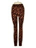 Weekend Animal Print Orange Casual Pants Size XS - photo 1