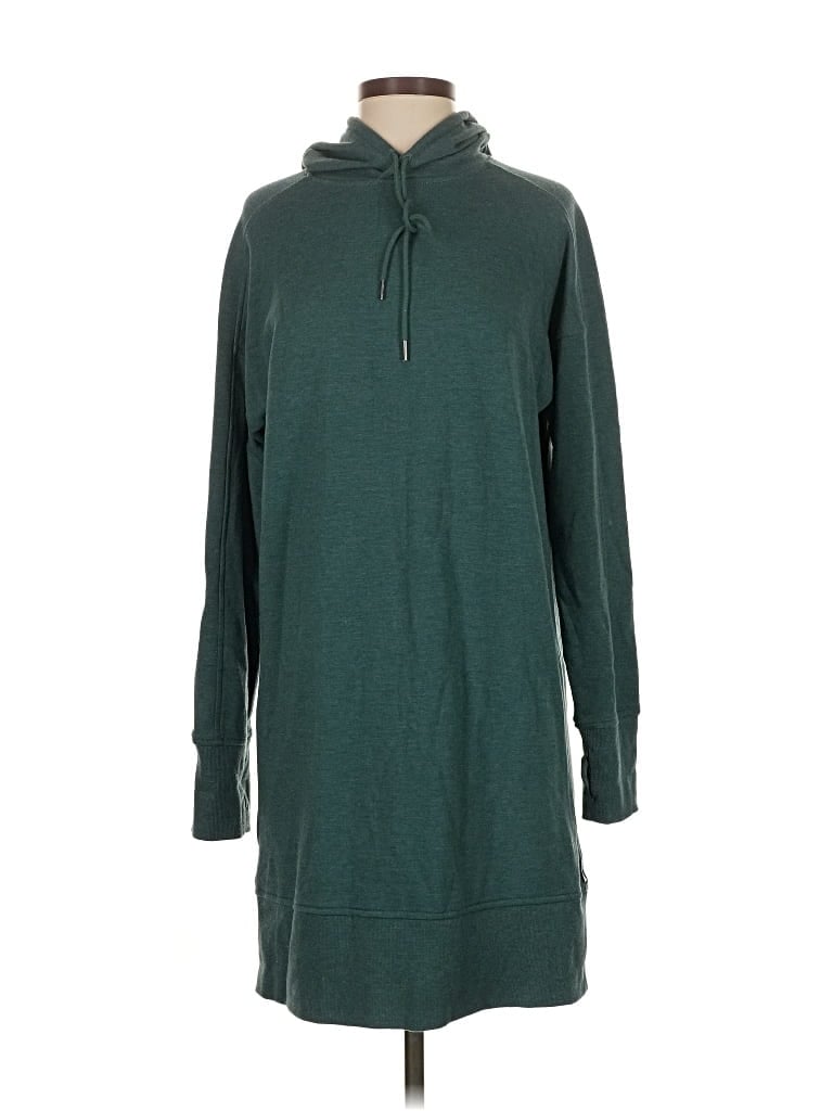 Pre-owned Eddie Bauer Casual Dress In Green