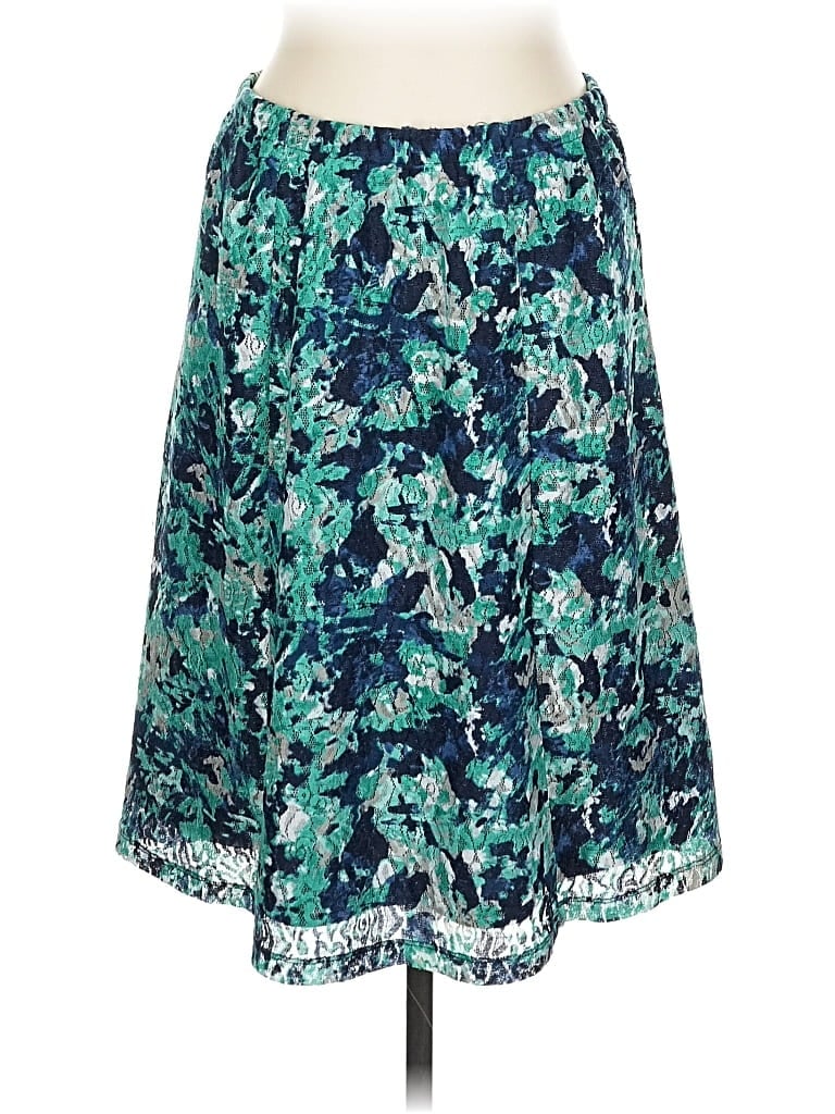 Pre-owned Christopher & Banks Casual Skirt In Blue