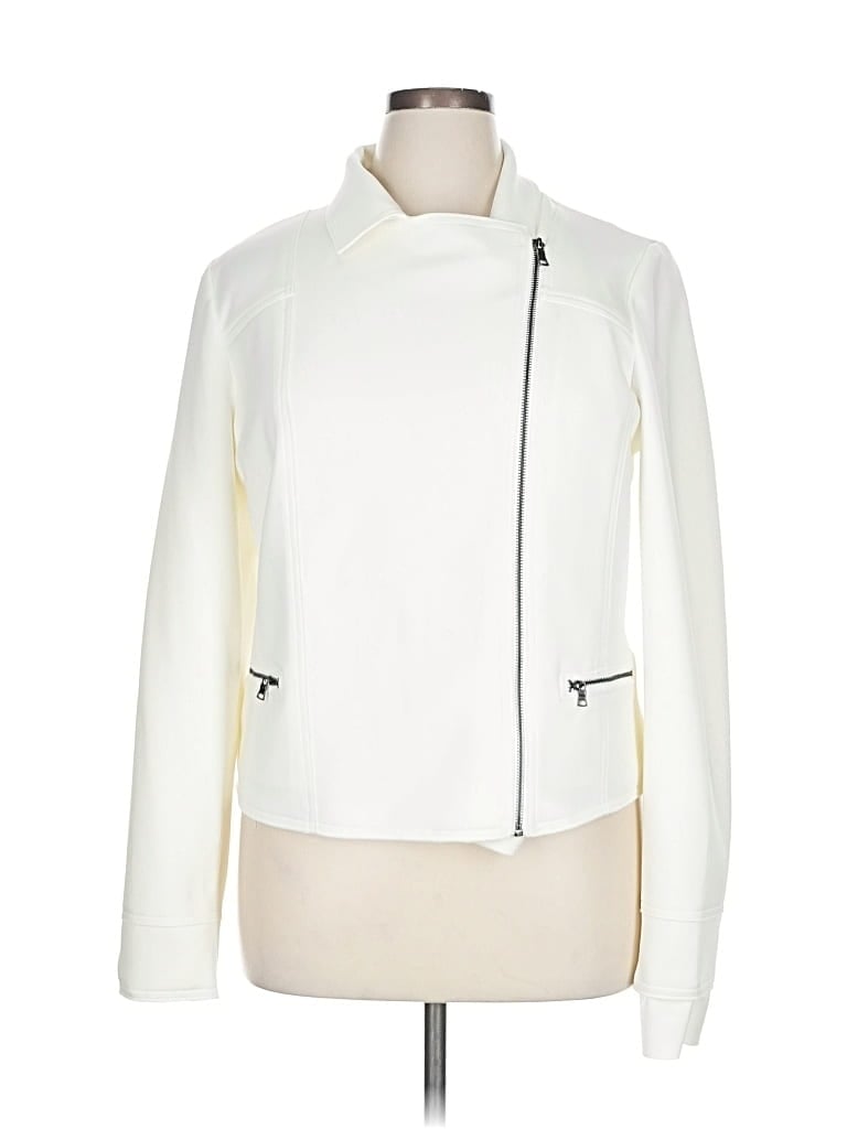 Pre-owned T Tahari Jacket In White