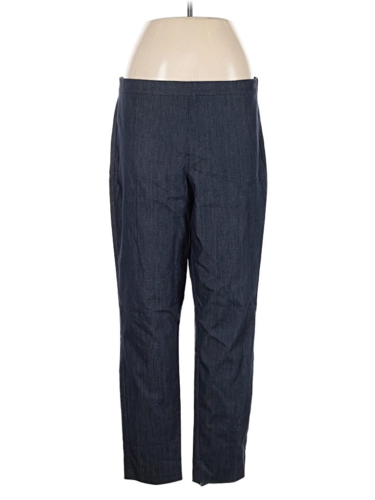 Pre-owned St John Casual Pants In Blue
