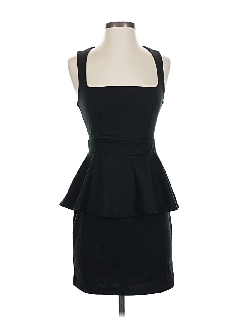 Pre-owned Bar Iii Cocktail Dress In Black