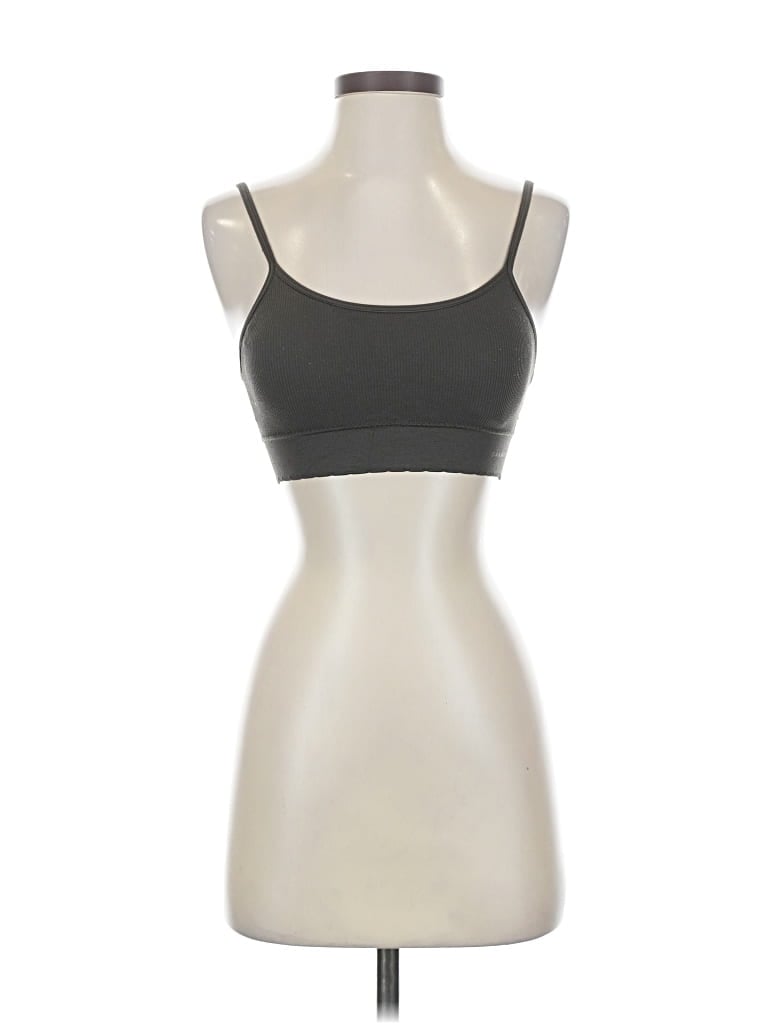 Pre-owned Danskin Sports Bra In Gray