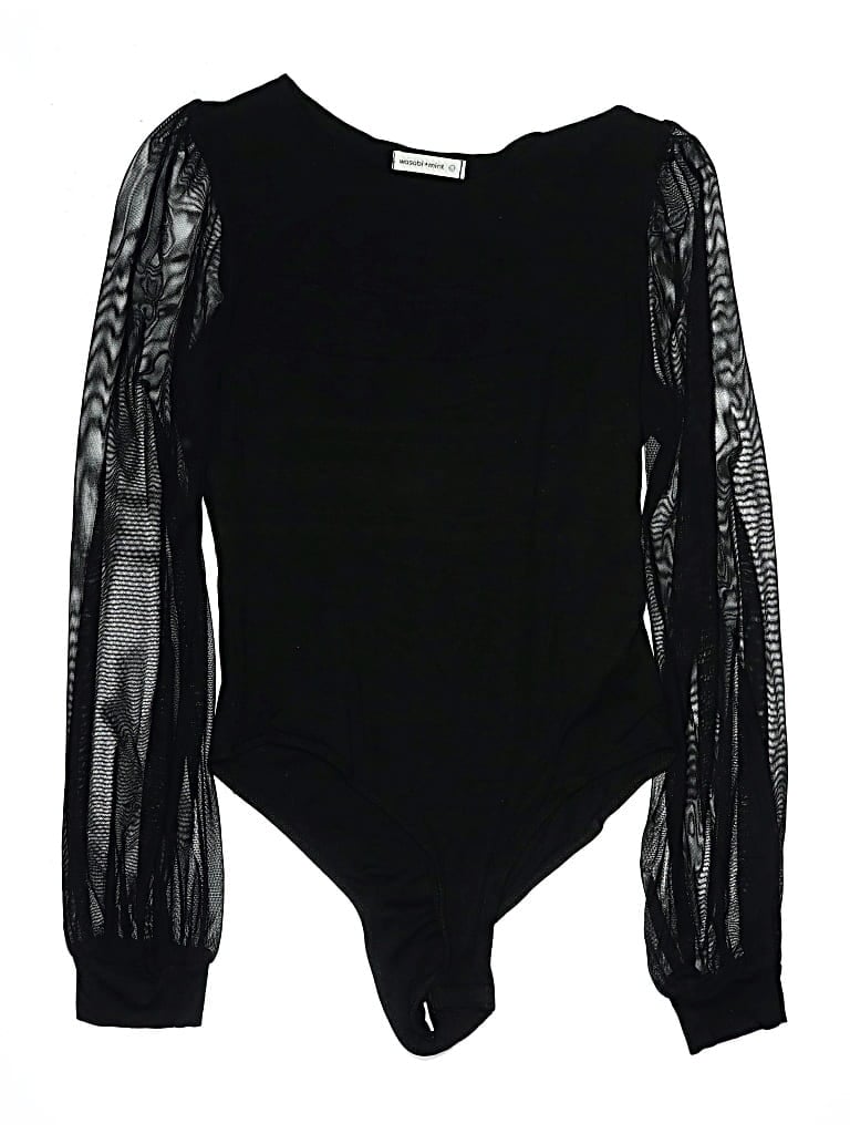 Pre-owned Wasabi + Mint Bodysuit In Black