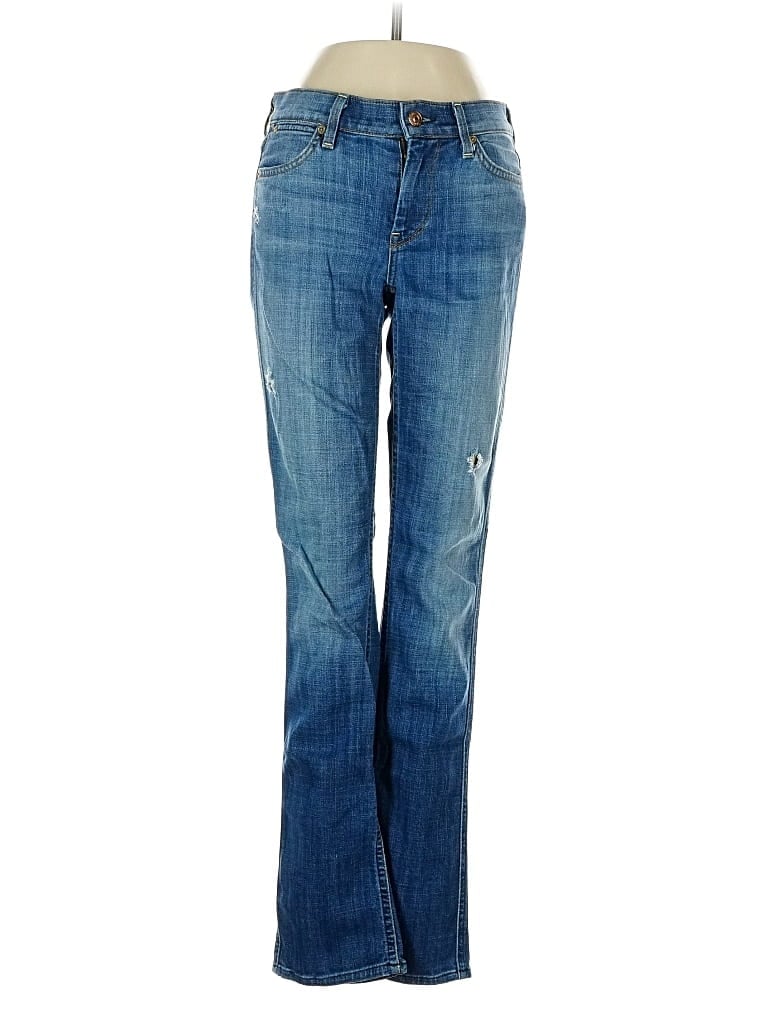 Pre-owned 7 For All Mankind Jeans In Blue
