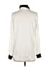 Florencia 100% Polyester Ivory White Long Sleeve Blouse Size 2 - photo 2