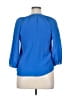 Joie Blue 3/4 Sleeve Blouse Size XL (estimated) - photo 2