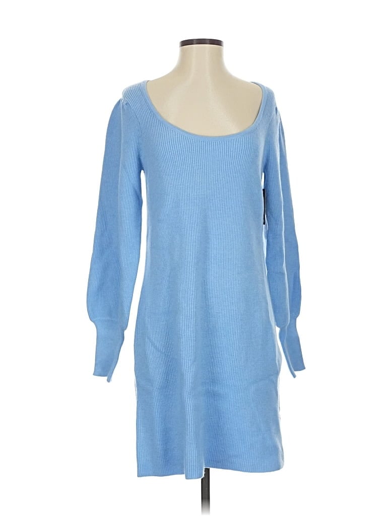 Boston Proper Casual Dress In Blue